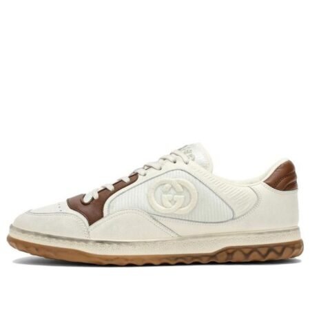 Gucci MAC80 Sneaker 'Off White Brown' 741656-AAB79-9155