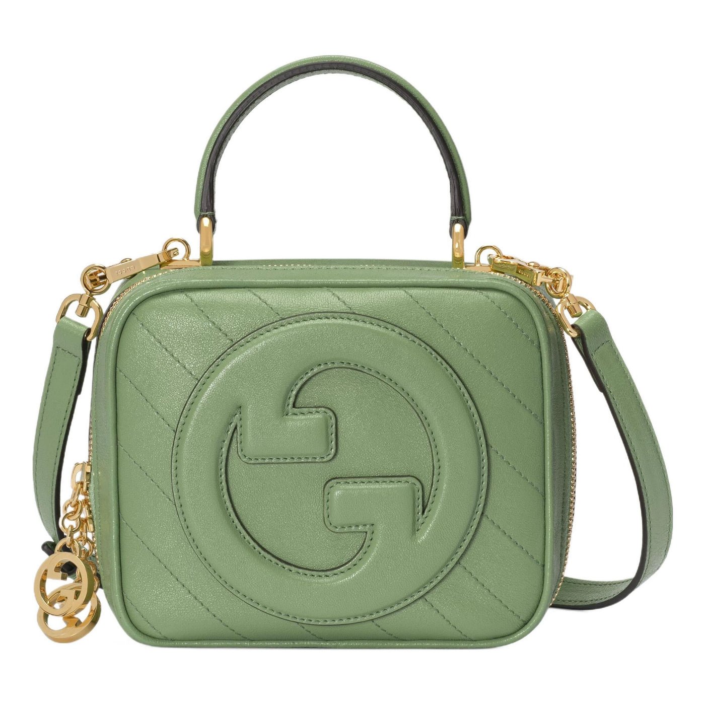 (WMNS) Gucci Blondie Top Handle Bag 'Green Soil Grass' 744434-1IV0G-3509