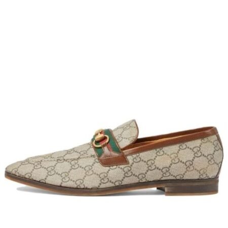 Gucci Loafer with Horsebit 'Beige' 759648-FACIQ-9756