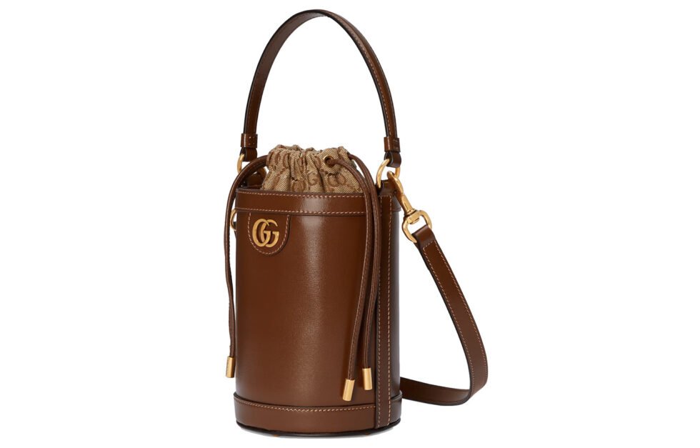(WMNS) Gucci Ophidia Mini Bucket Bag 'Brown' 760201-AACP4-2342 - Image 2
