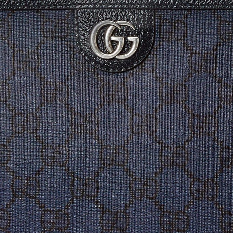 Gucci Ophidia GG Supreme Canvas Pouch 'Dark Blue' 760243-UULBN-4055 - Image 8