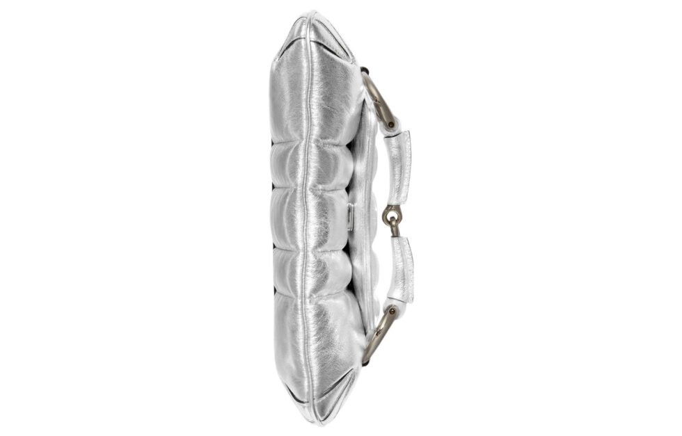 (WMNS) Gucci Horsebit Chain Small Shoulder Bag 'Silver Leather' 764339-AACY5-8106 - Image 6