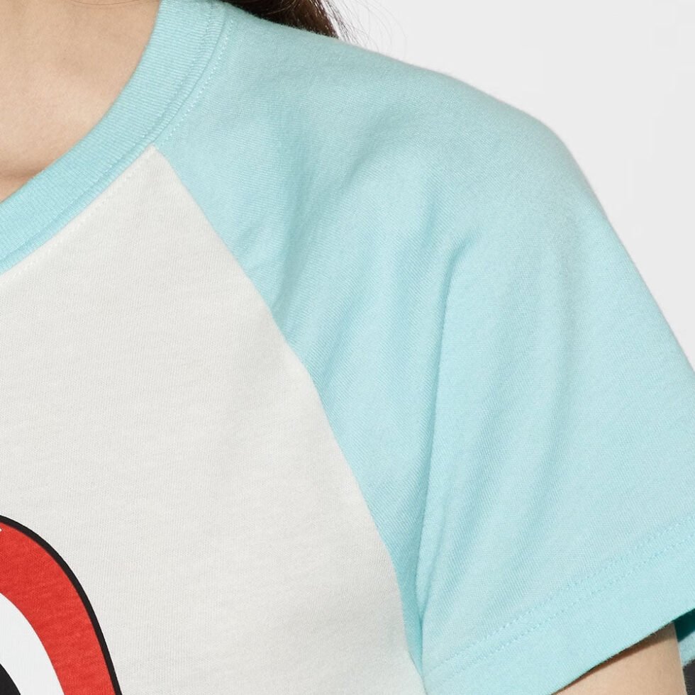 (WMNS) Gucci Cotton Jersey Short Sleeved T-Shirt 'Off White' 768183-XJGHN-9095 - Image 6