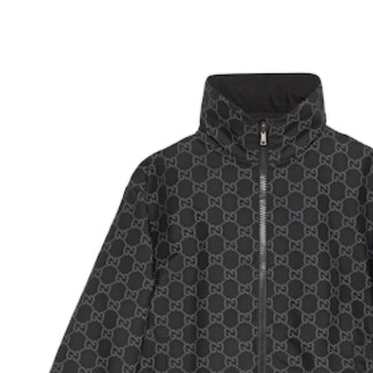 Gucci Reversible GG Ripstop Nylon Jacket 'Black Grey' 770276-Z8BPL-1043 - Image 3