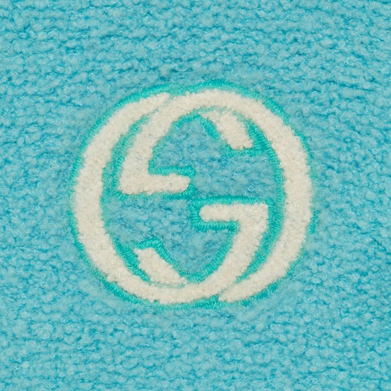 (WMNS) Gucci Interlocking G Extrafine Wool Zip Up Cardigan 'Light Blue' 772342-XKDMG-4452 - Image 6