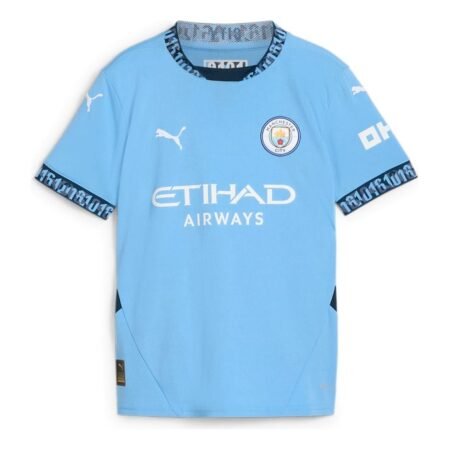(GS) PUMA Manchester City 24/25 Home Football Jersey 'Team Light Blue' 775078-01