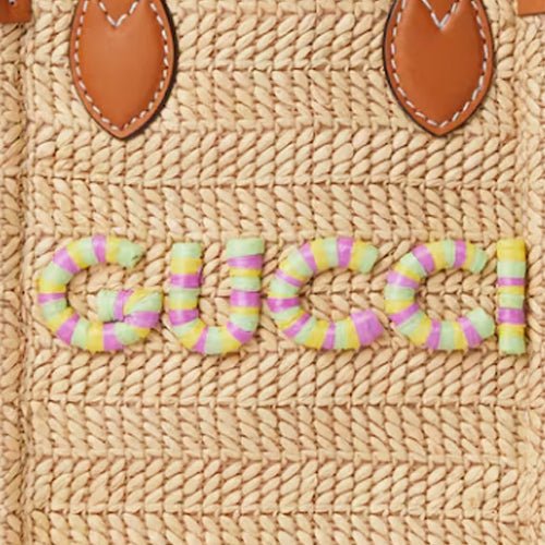 (WMNS) Gucci Super Mini Straw-Effect Bag 'Natural Raffia Viscose' 780083-FAC42-9561 - Image 8
