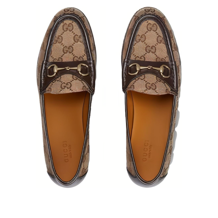 (WMNS) Gucci Horsebit Loafer 'Classic GG Canvas Brown' 786009-FADC1-9763 - Image 4