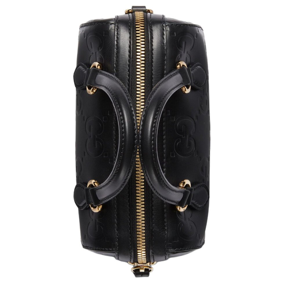 (WMNS) Gucci GG Super Mini Top Handle Bag 'Black' 790130-AADLO-1000 - Image 6