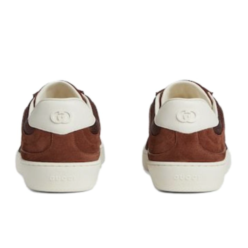 Gucci Interlocking Suede 'Red White' 791742-AADM0-6741 - Image 5