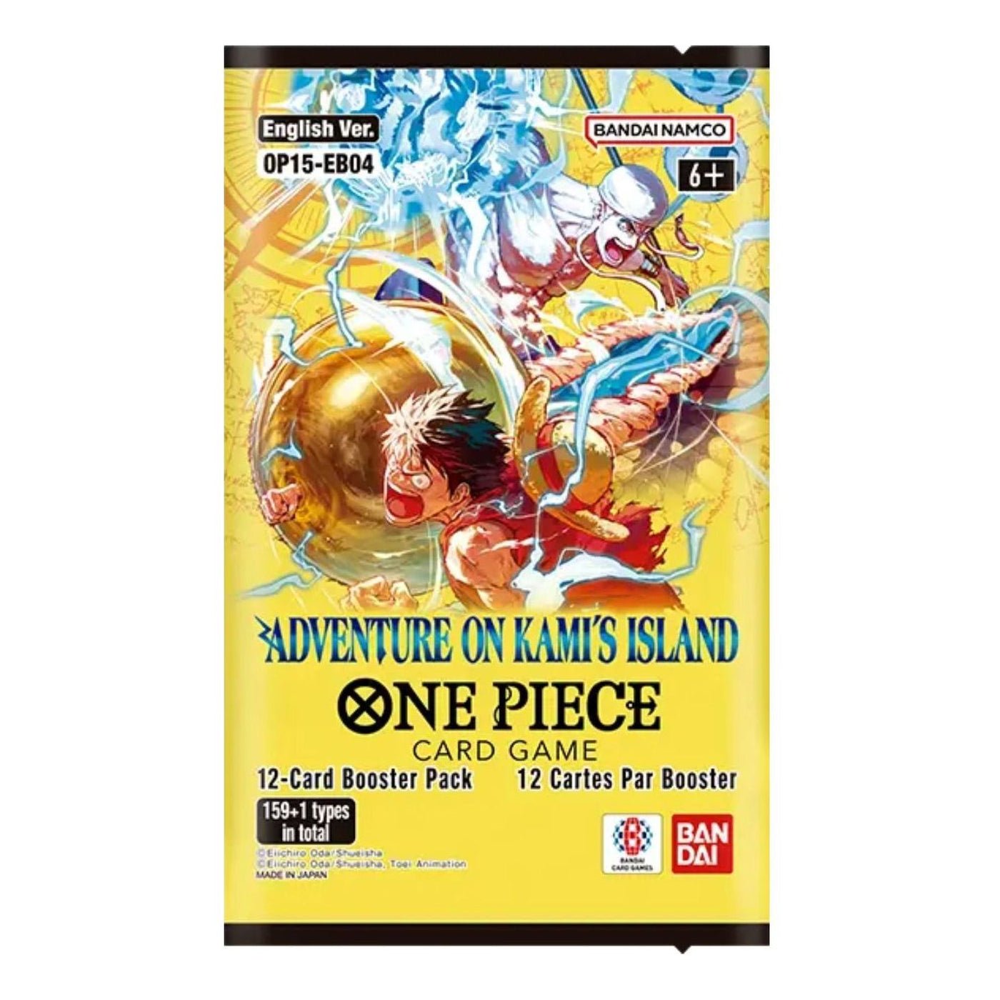 One Piece Card Eng. Adventure on Kami's Island Booster Pack 810158838437