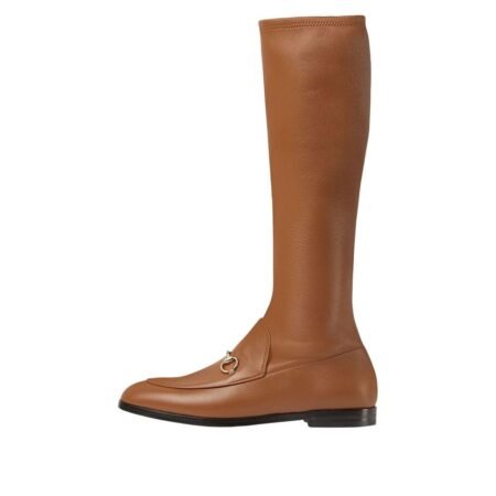 (WMNS) Gucci Jordaan Boots 'Brown' 827860-AADP3-2718