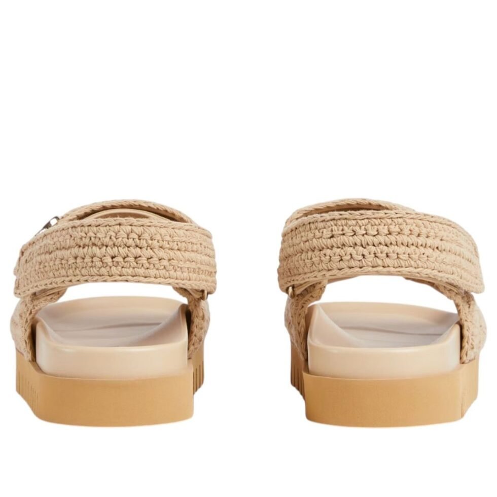 (WMNS) Gucci GG Sandals 'Beige Cotton Crochet' 835086-FAEQ2-9552 - Image 4