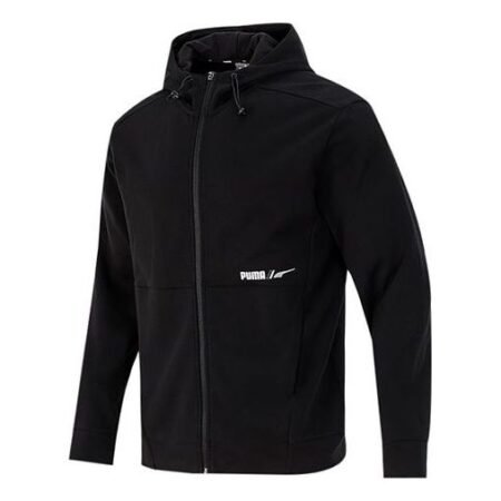PUMA Full Sleeve Solid Jacket 'Black' 846533-01