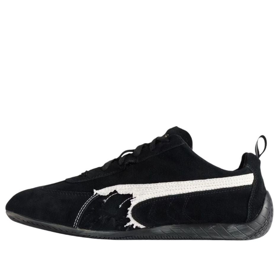 Balenciaga x Puma Speedcat Suede 'Distressed Black White' 847146WSDSD1090