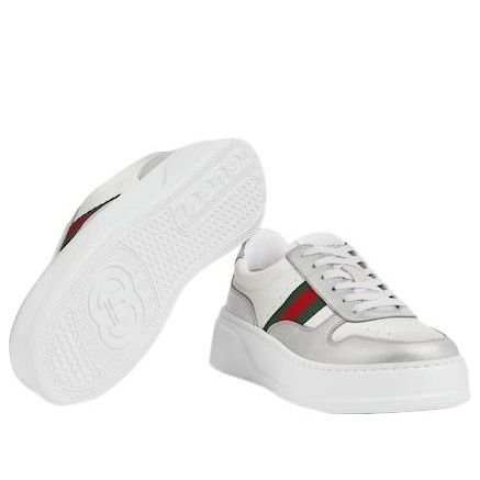 (WMNS) Gucci 26 Chunky Sneaker 'White Silver' 848307-AAFMN-8147 - Image 6