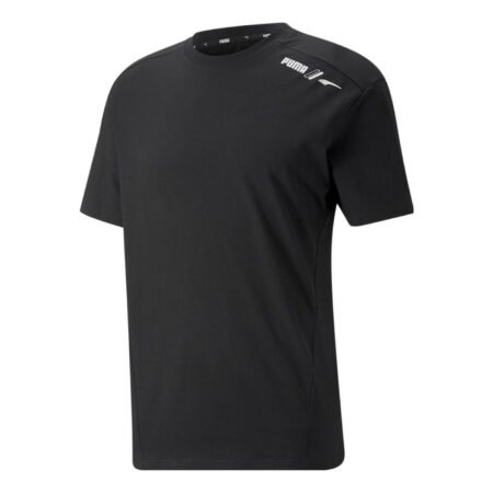 PUMA Graphic Rubber Printed T-Shirt 'Black' 849536-01