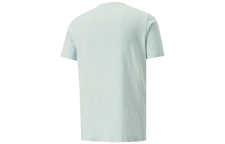 PUMA ESS+ Logo Execution T-Shirt 'Teal' 849566-62 - Image 2