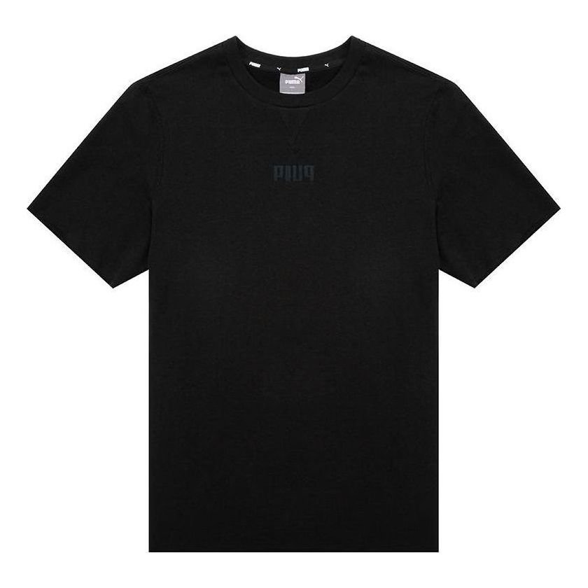 PUMA Basic Logo T-Shirts 'Black' 849593-01