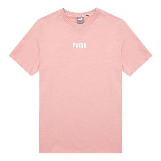 PUMA Basic Logo T-Shirts 'Pink' 849593-24