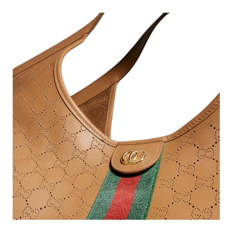 (WMNS) Gucci Giglio Large Tote Bag 'Dark Beige' 853971-AAG3K-9756 - Image 5