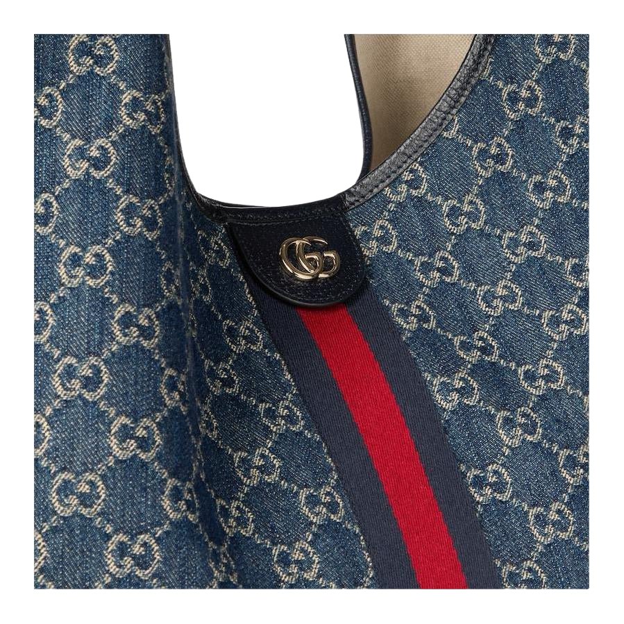 (WMNS) Gucci Giglio Large Tote Bag 'Blue White' 853971-FAFFQ-8864 - Image 7