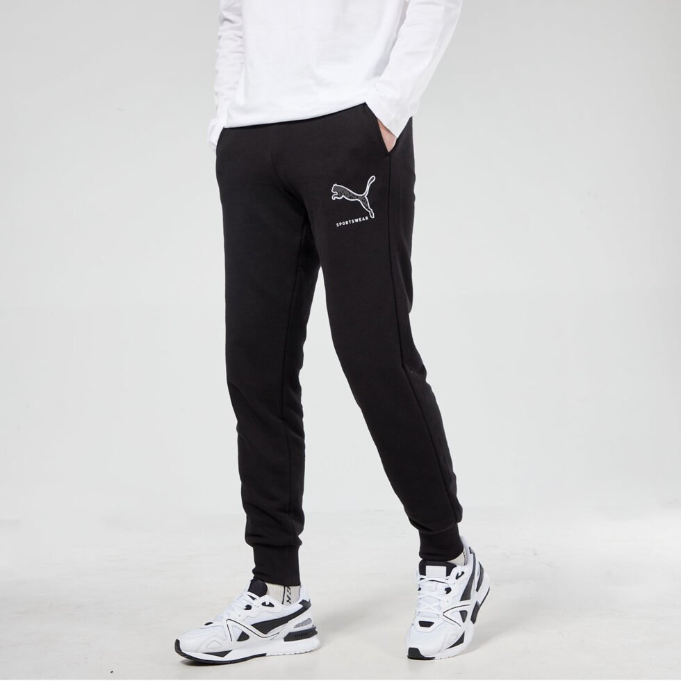 PUMA Athletics Training Pants 'Black' 855988-01 - Image 5