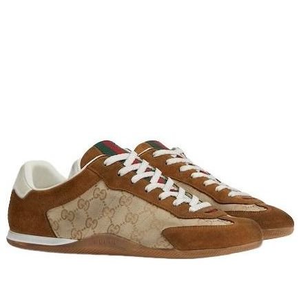 Gucci Shift Sneaker 'Beige Brown' 857018-AAF1X-2750 - Image 2