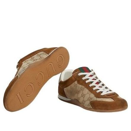 Gucci Shift Sneaker 'Beige Brown' 857018-AAF1X-2750 - Image 4
