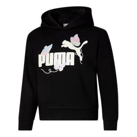 (GS) PUMA Butterfly Hoodie 'Black' 859295-01
