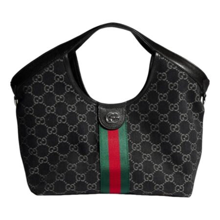 (WMNS) Gucci Giglio Small Tote Bag 'Black' 860845-FAF9N-1060