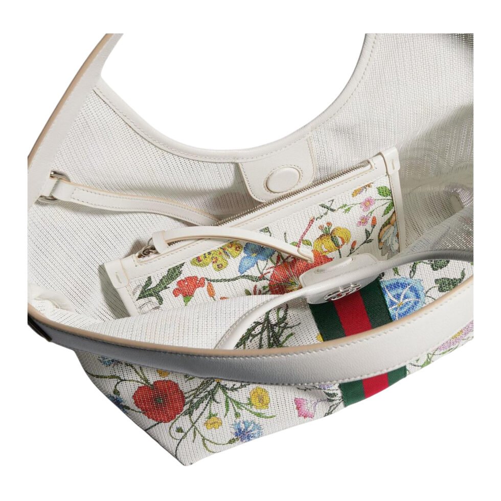 (WMNS) Gucci Giglio Small Tote Bag 'White Multicolor' 860845-FAGDB-9564 - Image 5