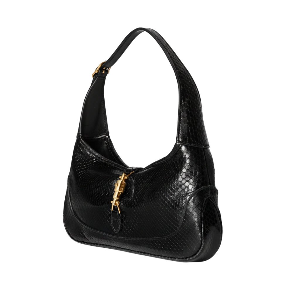 (WMNS) Gucci Jackie Slim Medium Shoulder Bag 'Black' 863137-EABKH-1000 - Image 3
