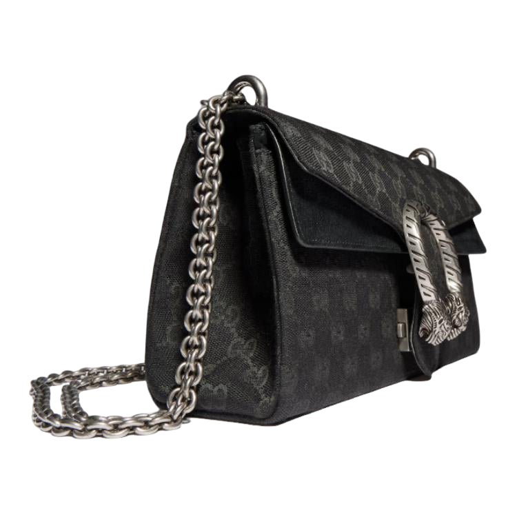 (WMNS) Gucci Dionysus Medium Shoulder Bag 'Black' 874735-FAF7P-1000 - Image 3