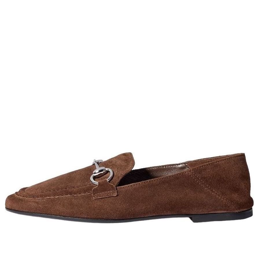 (WMNS) Gucci Jordaan Soft Loafer 'Dark Brown' 875158-AADUN-2021
