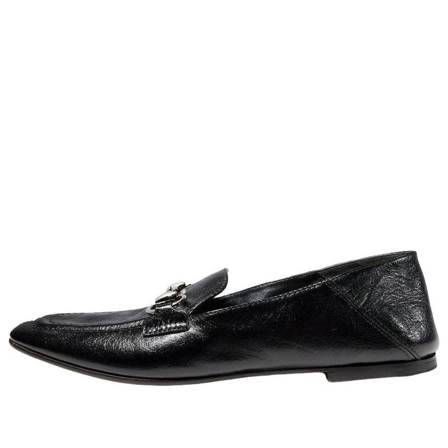 (WMNS) Gucci Jordaan Soft Loafer 'Black' 875158-AAFQB-1000