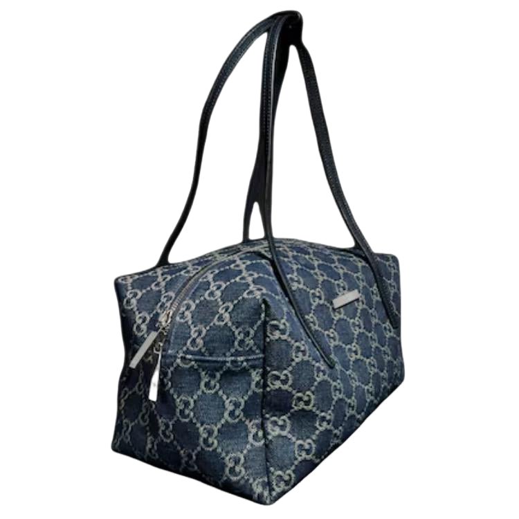 (WMNS) Gucci Melrose Medium Boston Bag 'Dark Blue' 875228-FAF8V-4042 - Image 3