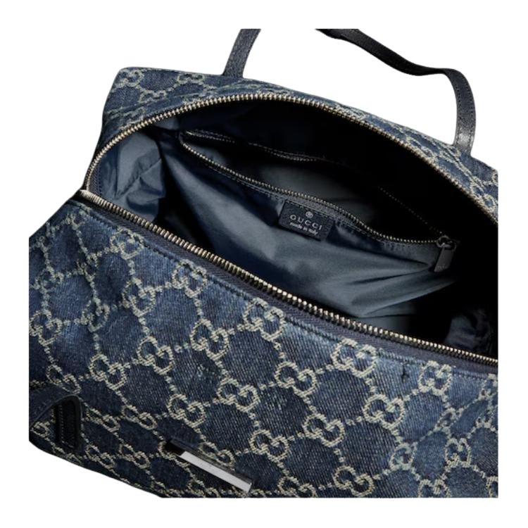 (WMNS) Gucci Melrose Medium Boston Bag 'Dark Blue' 875228-FAF8V-4042 - Image 6