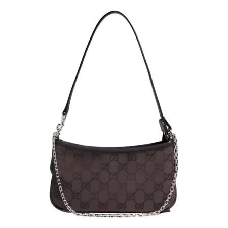 (WMNS) Gucci Gossip Small Shoulder Bag 'Dark Brown' 875847-FAFV4-2543