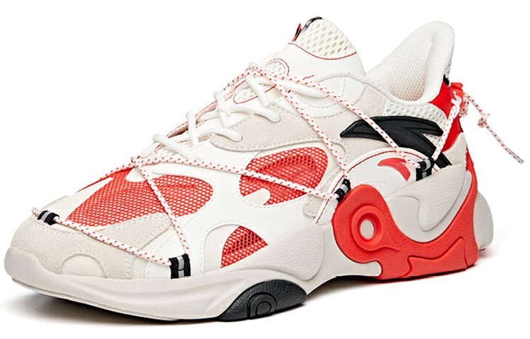 ANTA Split Low 'White Red Black' 912028850-3 - Image 2