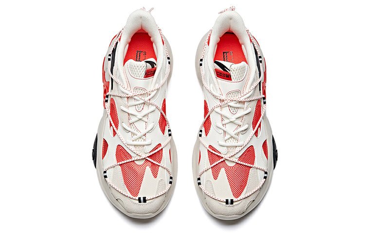 ANTA Split Low 'White Red Black' 912028850-3 - Image 3