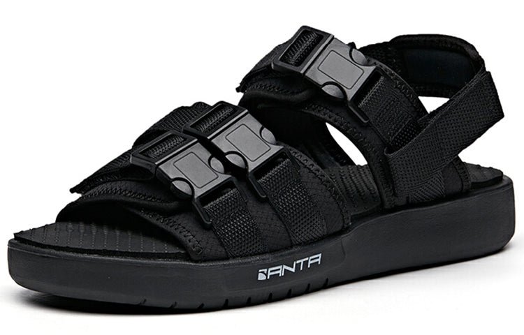ANTA Life Series Sandals 'Black' 912036901-1 - Image 2