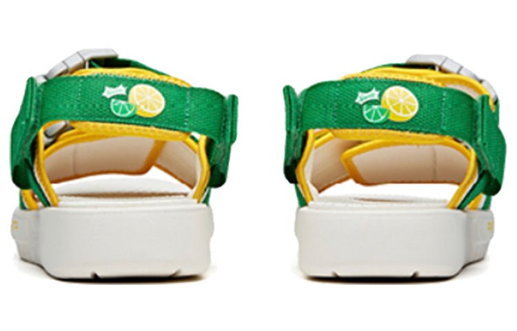 ANTA x Sprite Sport Sandals 'White Green Yellow' 912036901-6 - Image 4