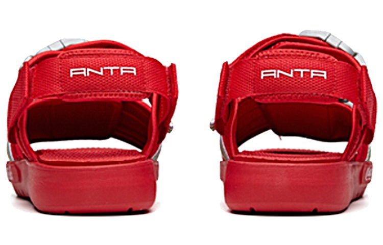 ANTA x Coca Cola Outdoors Sandals 'Red Grey' 912036901-8 - Image 4