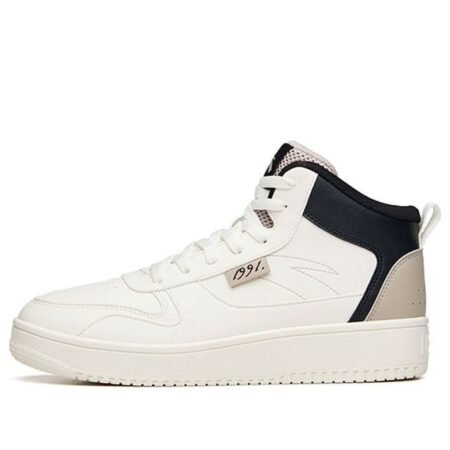 ANTA Skateboarding Series Sneakers High 'White Black Grey' 912038010-17