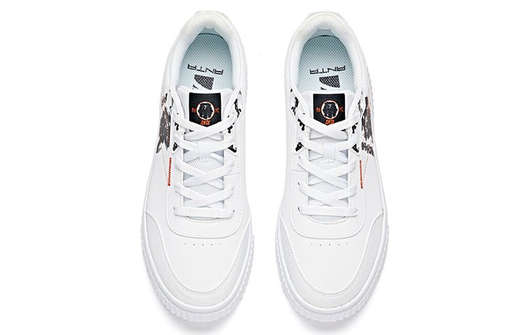 ANTA Skateboarding Series Sneakers 'Graffiti White Black' 912038023-1 - Image 3