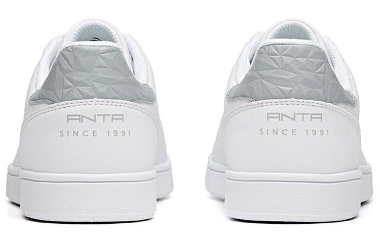 ANTA Skateboarding Series Sneakers 'White Light Grey' 912048016-5 - Image 4