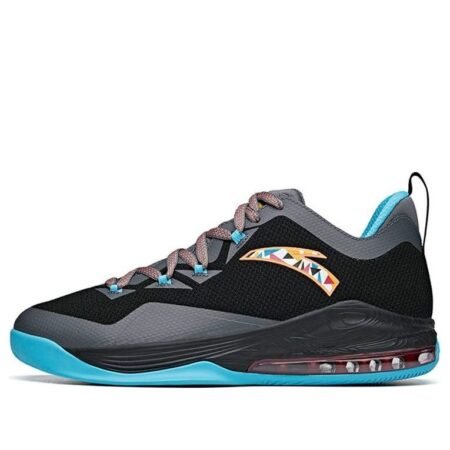 ANTA Shield Knit 'Black Grey Blue' 912121102S-1