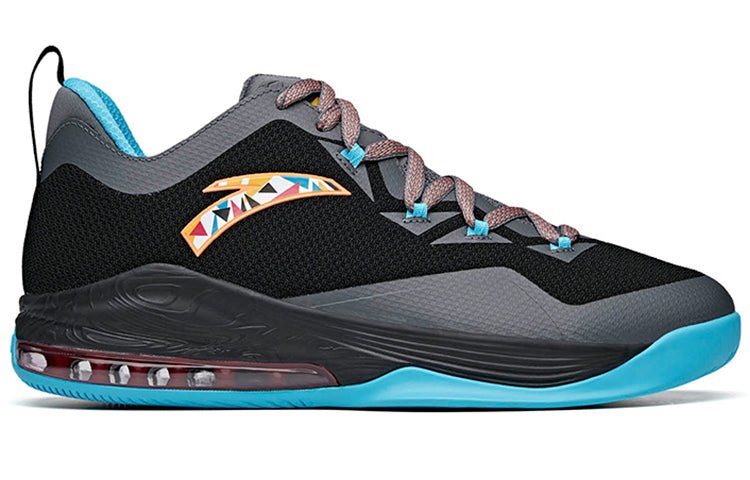 ANTA Shield Knit 'Black Grey Blue' 912121102S-1 - Image 2