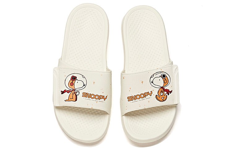 ANTA x Snoopy Life Series Slides 'White' 912126993-4 - Image 4